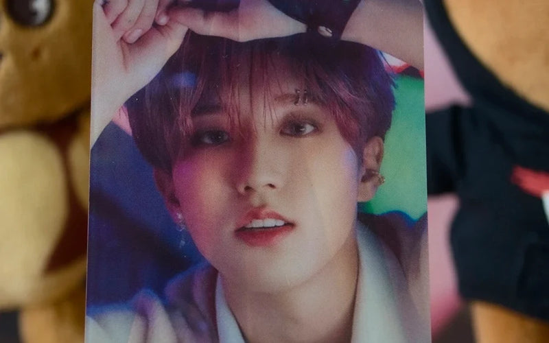 Stray Kids Hyunjin Christmas EveL Photocard (Glitter)