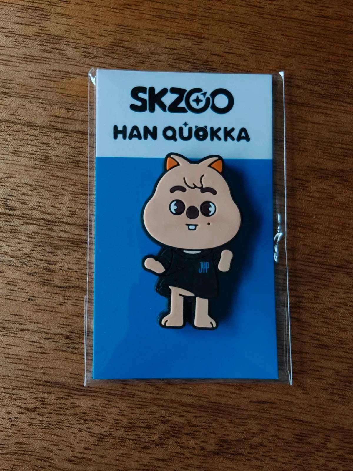 Stray Kids SKZOO HAN QUOKKA Rubber Magnet (JYP Japan Pop-up Store 2021) — front view