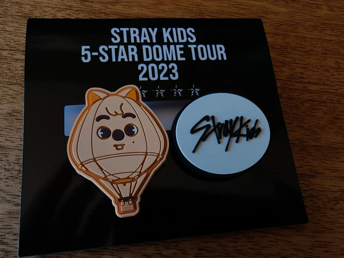 Stray Kids SKZOO HAN QUOKKA Clip Set (5-STAR Dome Tour 2023) — front view