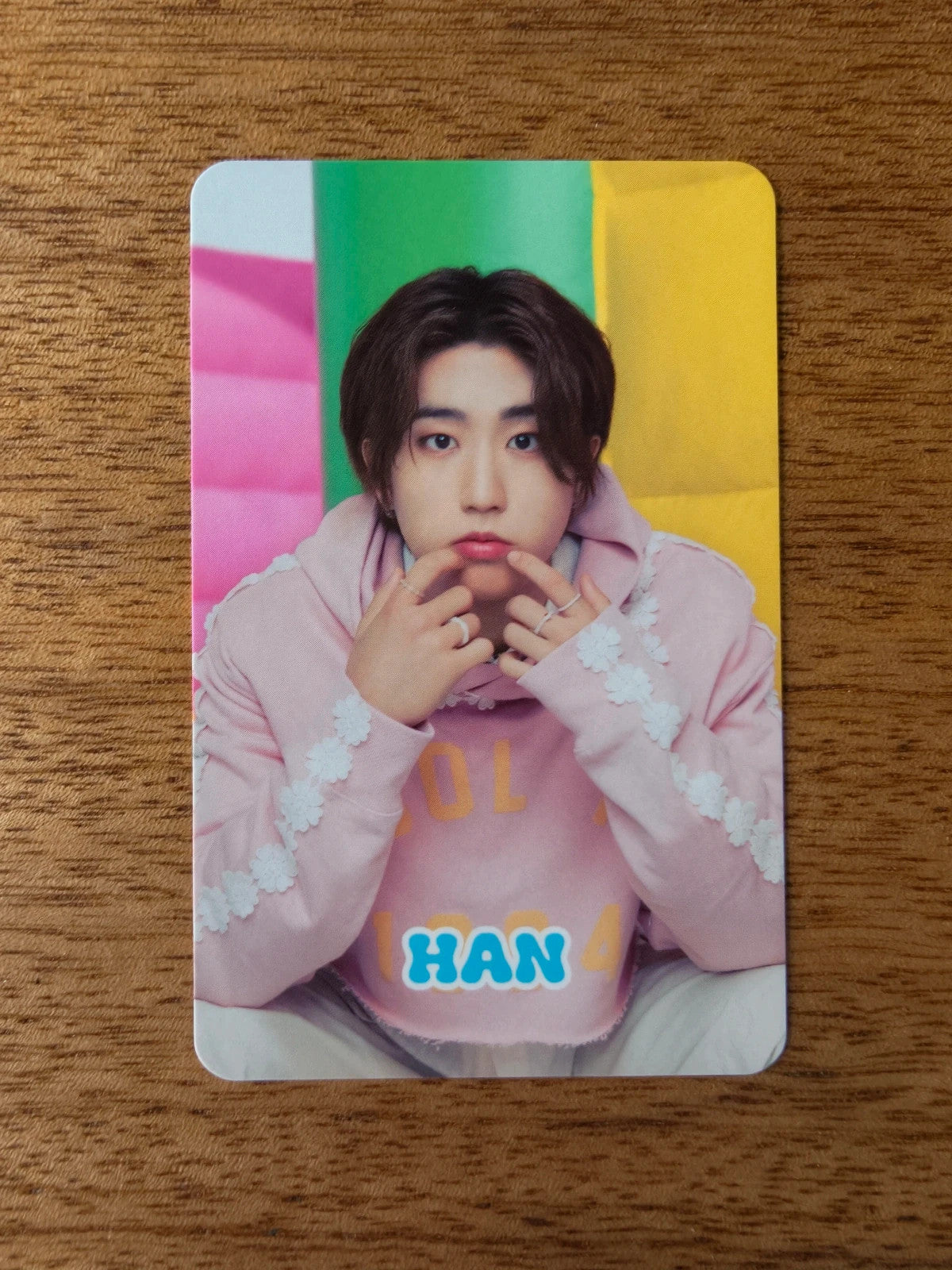 Stray Kids Han Air-ful Mini Calendar Card (2024 Japan Season’s Greetings - October Mini Calendar) — front design