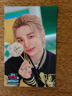 Stray Kids Hyunjin SKZ TOY WORLD Photo Sticker (Venue Lottery) — printed photo design