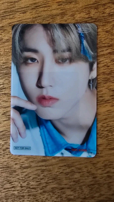 Stray Kids Han Social Path / Super Bowl Photocard (Tower Records Clear POB) — portrait side