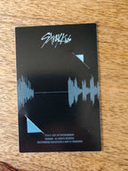 Stray Kids Bang Chan NOEASY Photocard (Frame POB) — reverse