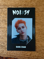 Stray Kids Bang Chan NOEASY Photocard (Frame POB) — front