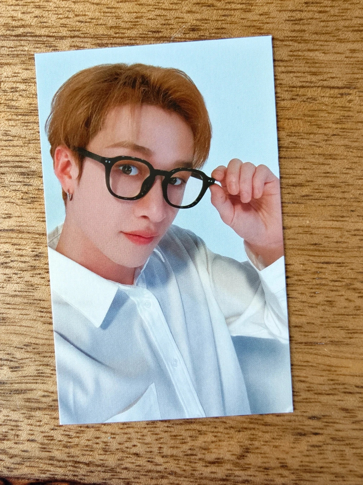 Stray Kids Bang Chan ROCK-STAR Photocard (HMV POB) — front