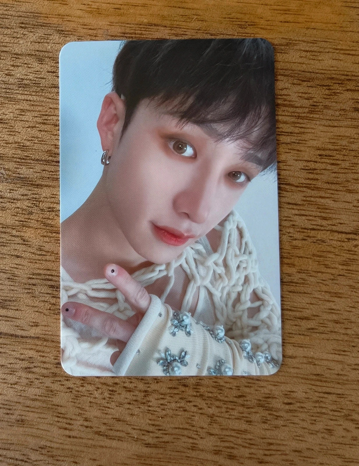 Stray Kids Bang Chan ROCK-STAR Photocard (Soundwave POB) — front