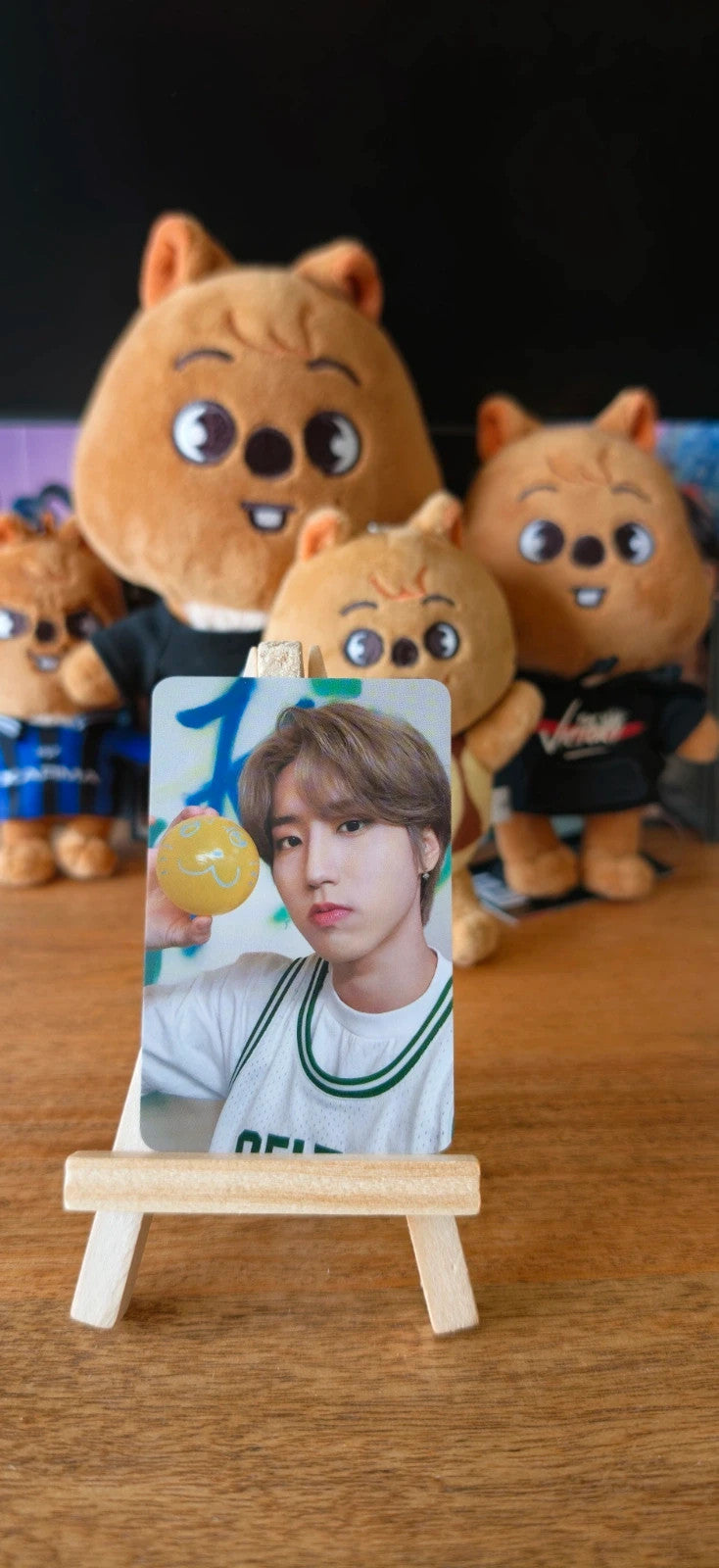 Stray Kids Han NACIFIC Photocard (Round 20 Music SKZ - Basketball) — front view