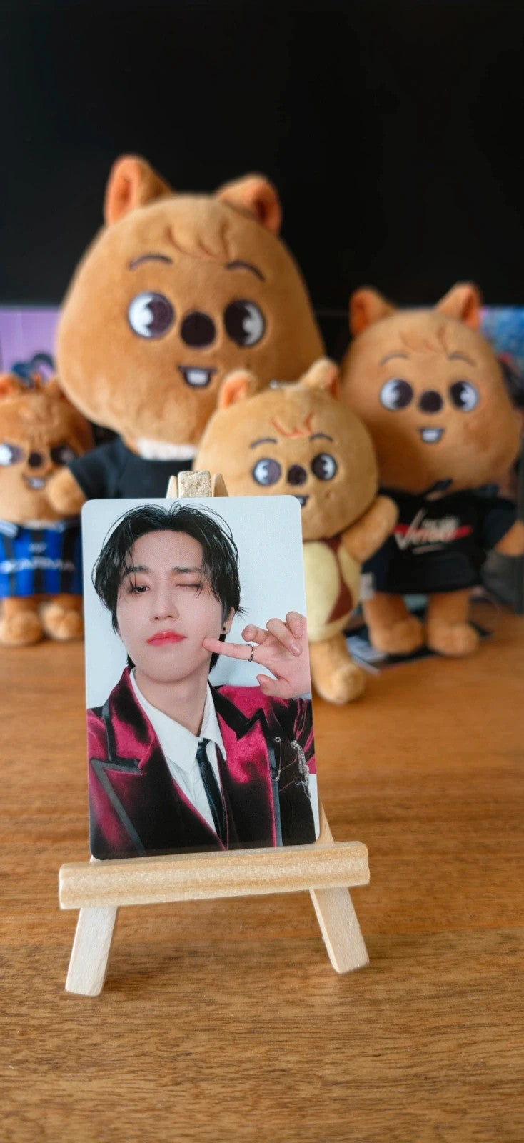Stray Kids Han GIANT Photocard (dominATE JAPAN Osaka A, 5 December 2024) — front