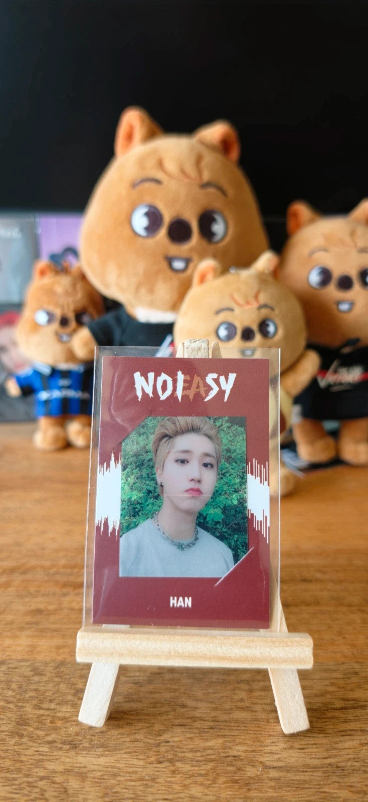 Stray Kids Han NOEASY Photocard (Jewel Case Frame POB) — front
