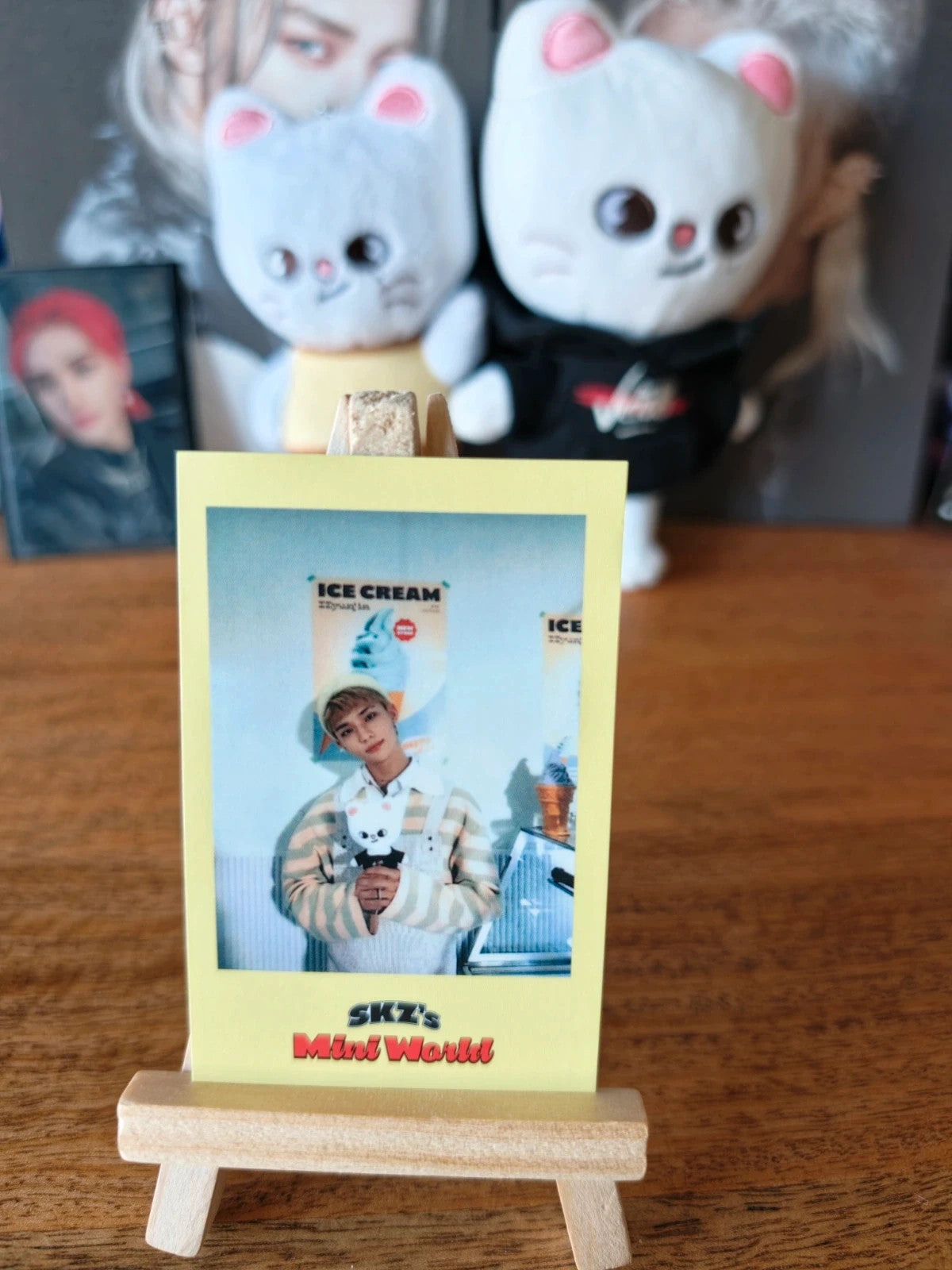 Stray Kids Hyunjin SKZ’s Mini World Photocard (Polaroid-style Pre-order Benefit) — front view