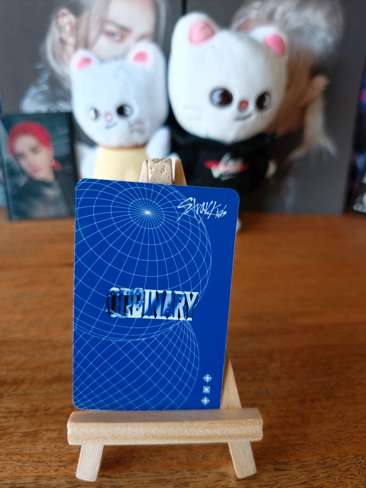 Stray Kids Hyunjin ODDINARY Photocard (Scanning Design) — reverse