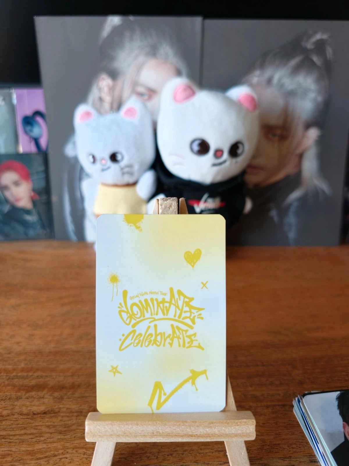 Stray Kids Hyunjin dominATE : celebrATE Photocard (STAY Zone Day 1) — reverse