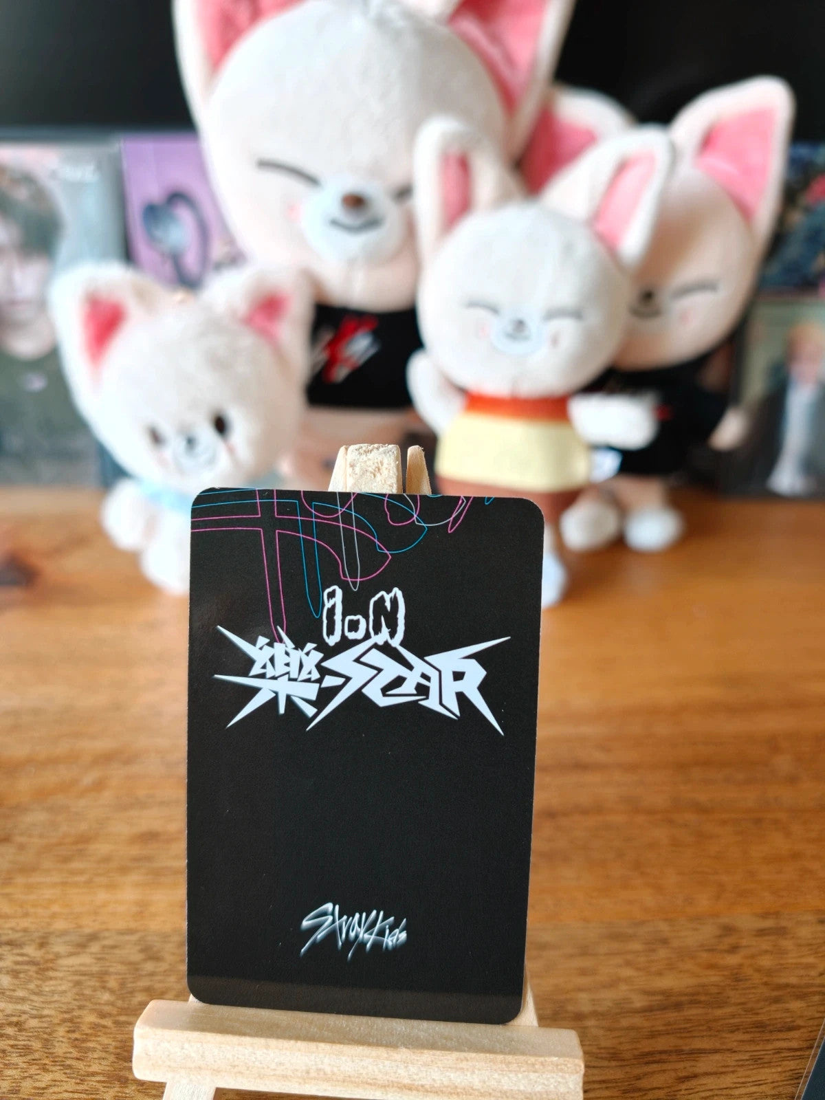 Stray Kids I.N ROCK-STAR Photocard (NEMO Ver.) — reverse