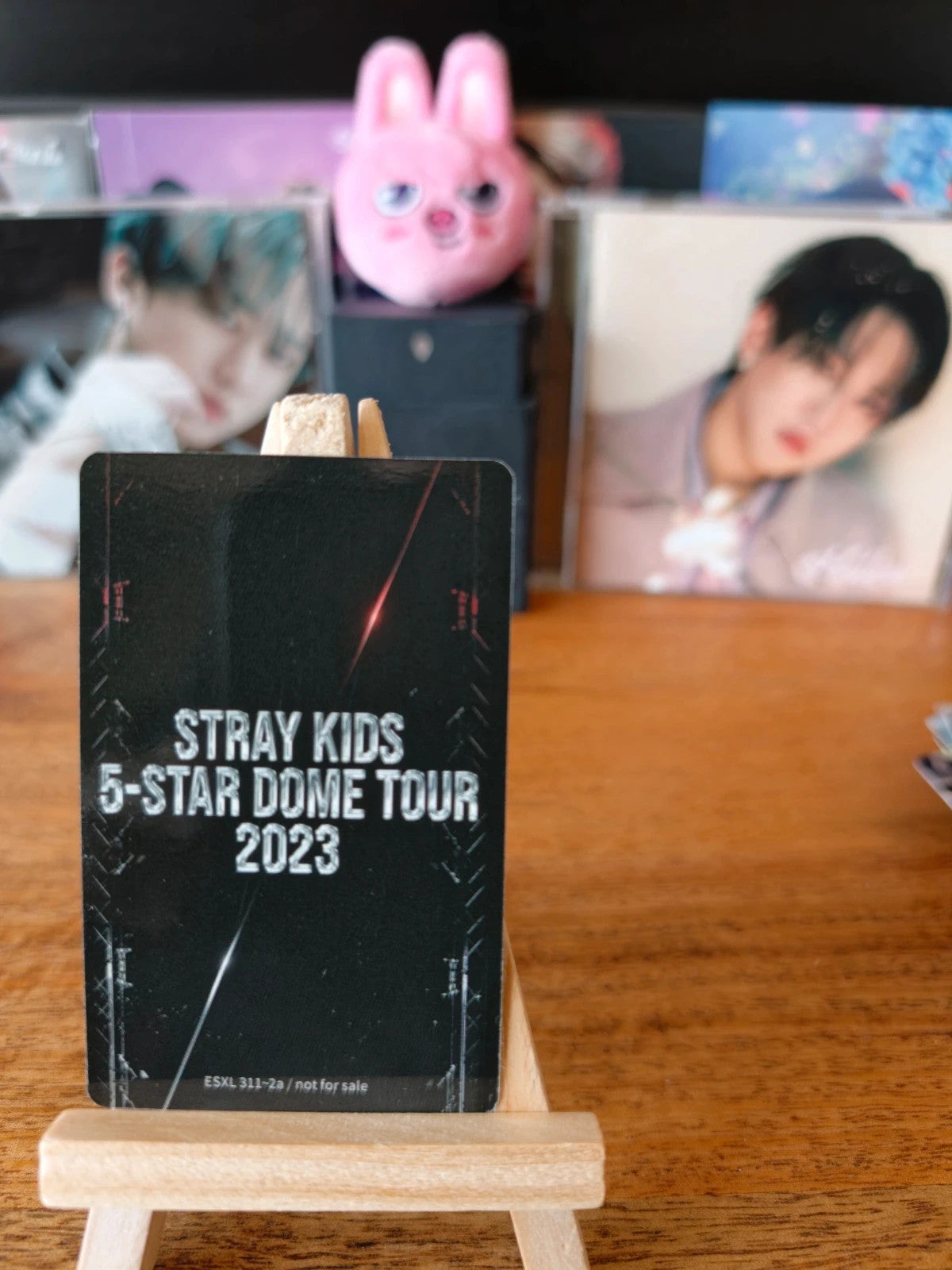 Stray Kids Changbin 5-STAR Dome Tour 2023 Photocard (Limited Blu-ray) — reverse