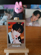 Stray Kids Changbin Xmas POPUP STORE 2023 Photocard (Photocard Set B) — printed photo design