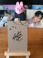 Stray Kids Changbin Xmas POPUP STORE 2023 Photocard (Photocard Set B) — reverse design