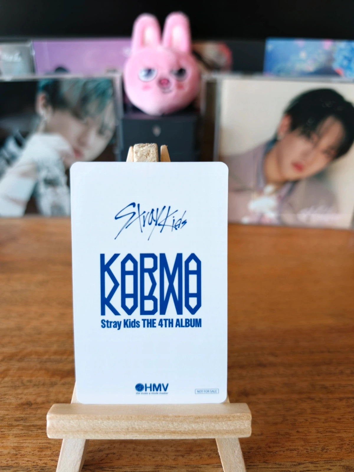 Stray Kids Changbin KARMA Photocard (HMV Offline-event Benefit) — reverse