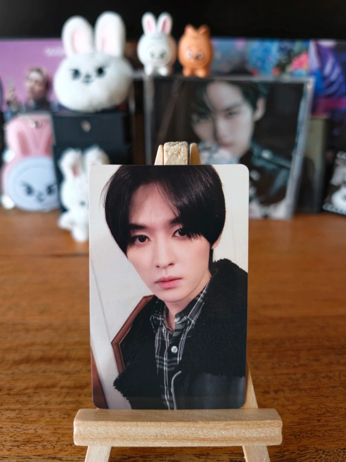 Stray Kids Lee Know HOP Photocard (KMStation Video-call Benefit) — front