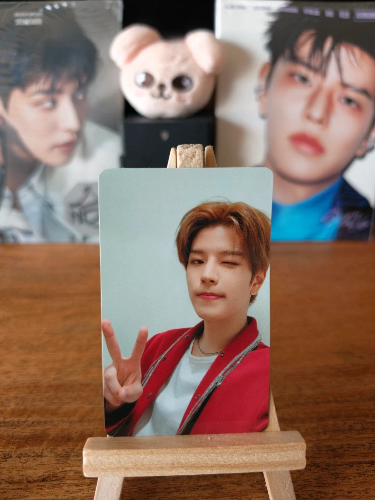 Stray Kids Seungmin MANIAC ENCORE in Japan Photocard (Blu-ray) — front