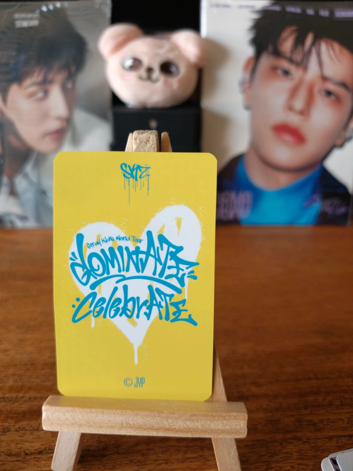 Stray Kids Seungmin dominATE : celebrATE Photocard (Offline Pop-up Benefit) — reverse