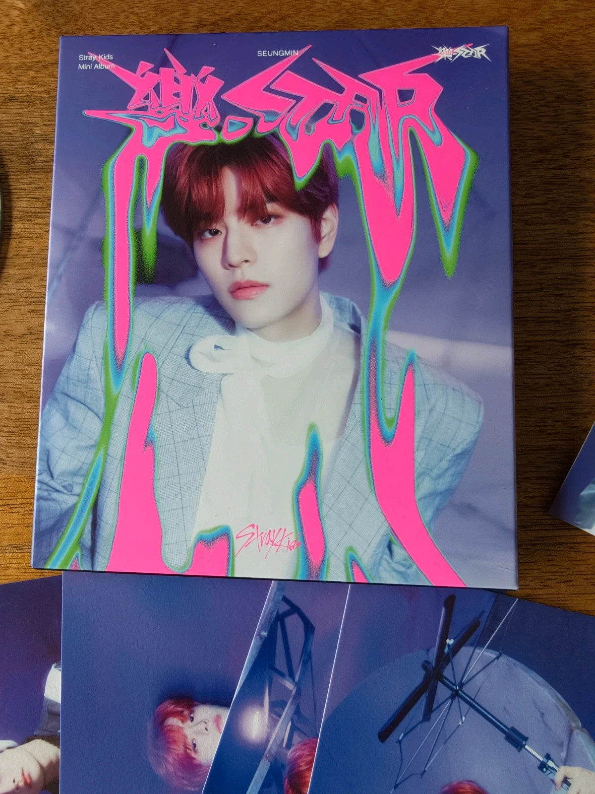 Stray Kids Seungmin ROCK-STAR Album (Postcard Ver.) — front cover
