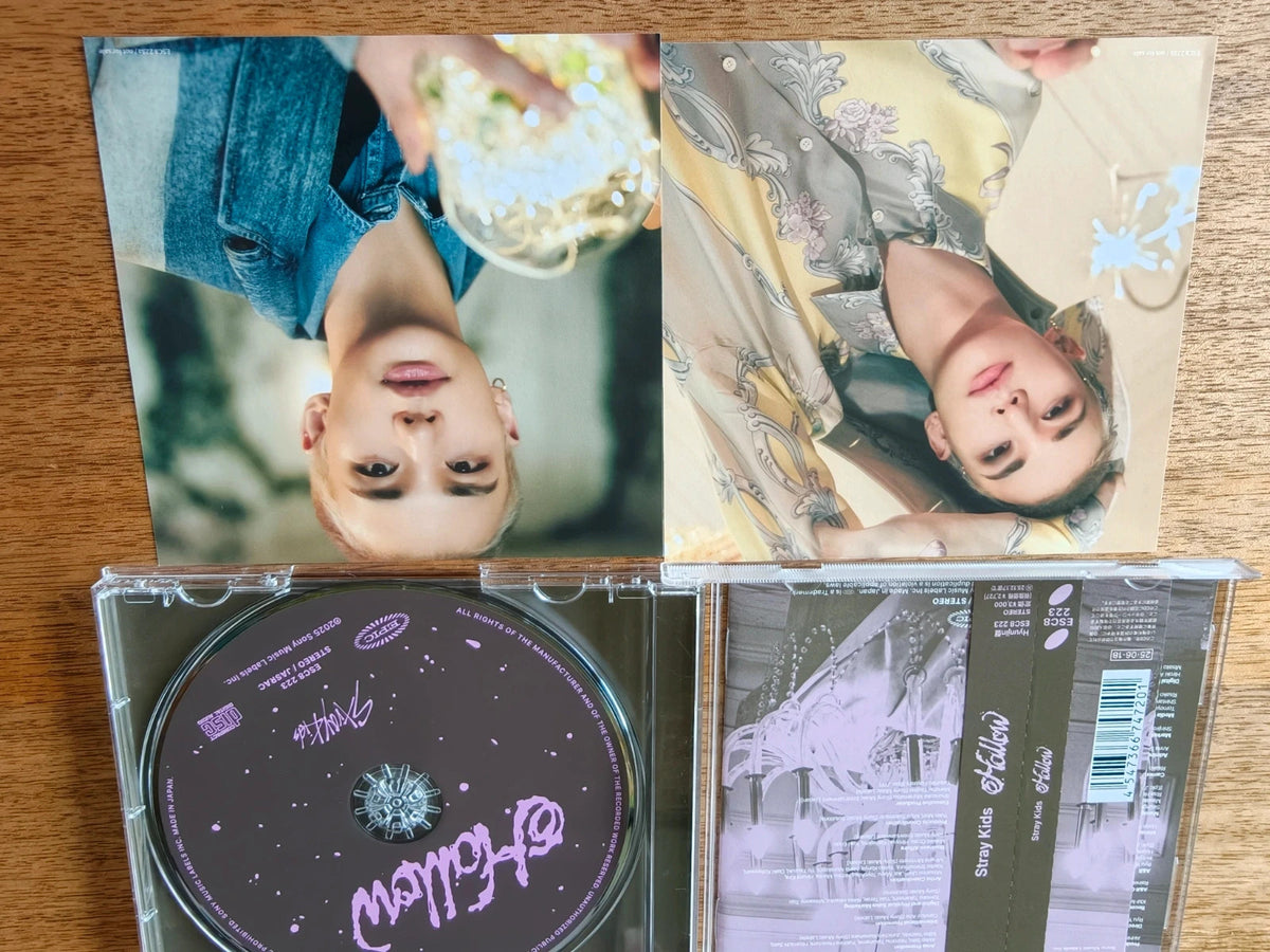 Stray Kids Hyunjin Hollow Album (Fanclub Limited Ver.), open CD case with portrait booklet