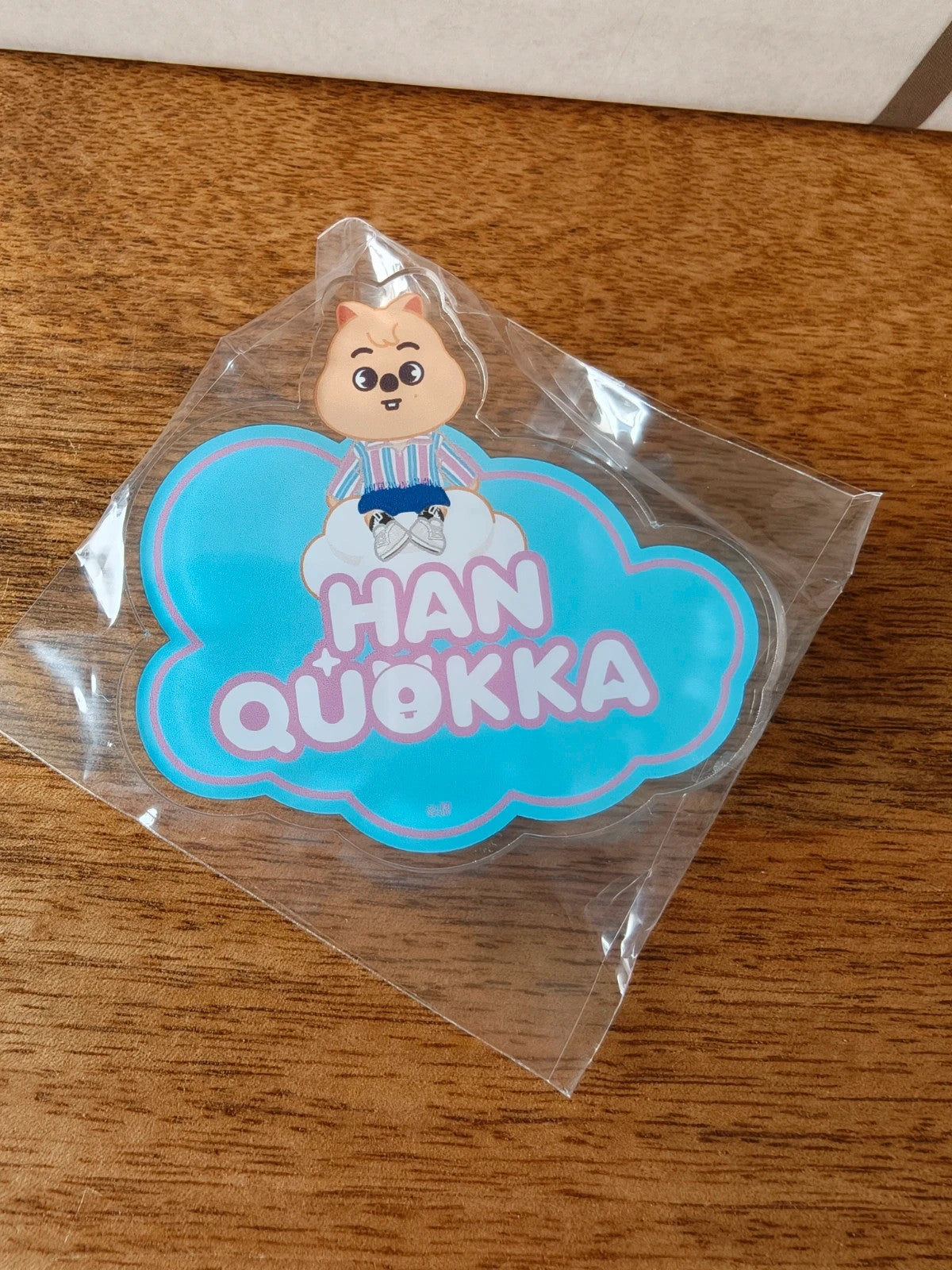 Stray Kids SKZOO HAN QUOKKA Name Badge (5-STAR Tokyo Dome) — front view