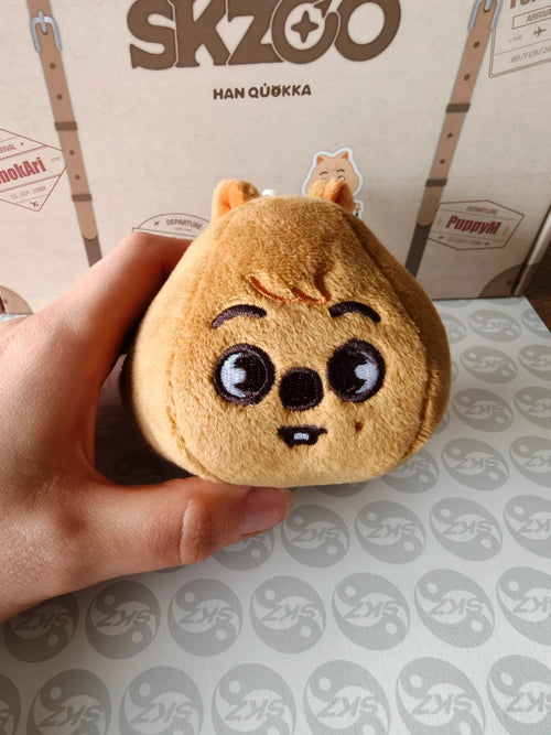 Stray Kids SKZOO HAN QUOKKA Face Bag Charm (5-STAR Dome Tour 2023) — front view