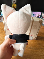 Stray Kids SKZOO FoxI.Ny Plush, back of the fox plush in a black shirt