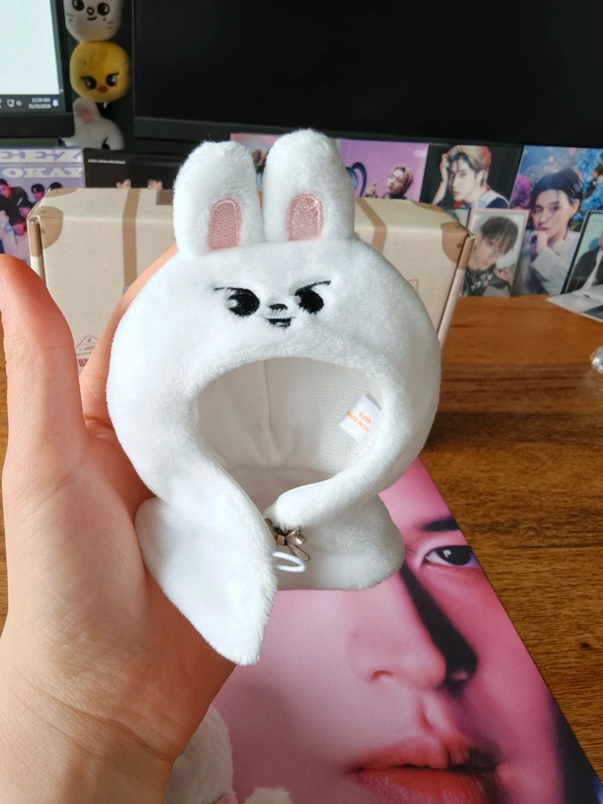 Stray Kids SKZOO Leebit Plush Hooded Coat — additional view