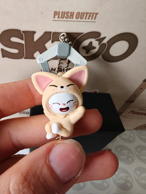 Stray Kids SKZOO Jiniret Hanging Gacha Keyring (FoxI.Ny Suit) — additional view