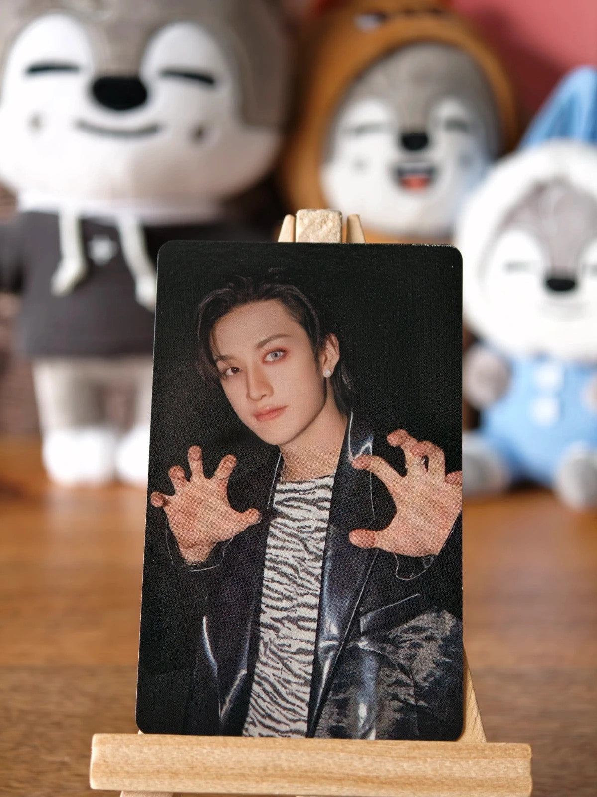Stray Kids Bang Chan KARMA Photocard (HMV Lucky Draw A) — front