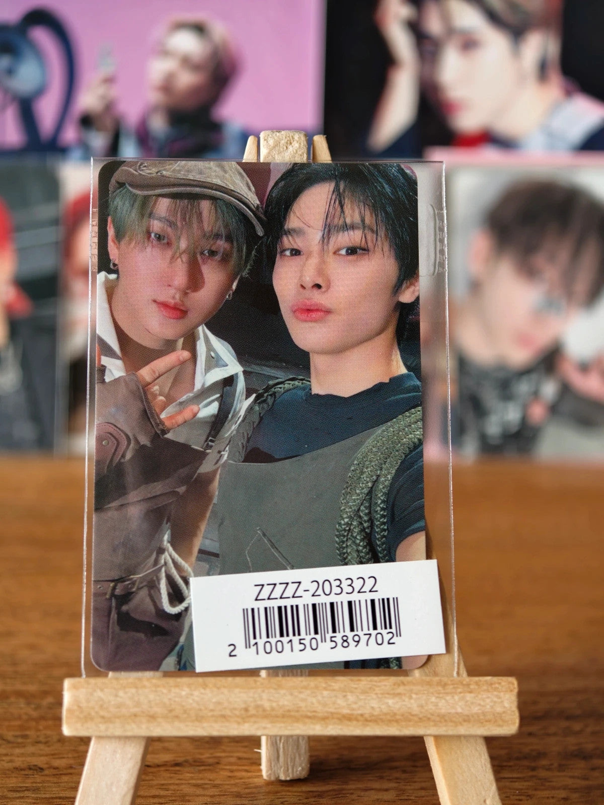 Stray Kids Changbin & I.N GIANT Unit Photocard (Fanclub Unit POB) — front portrait
