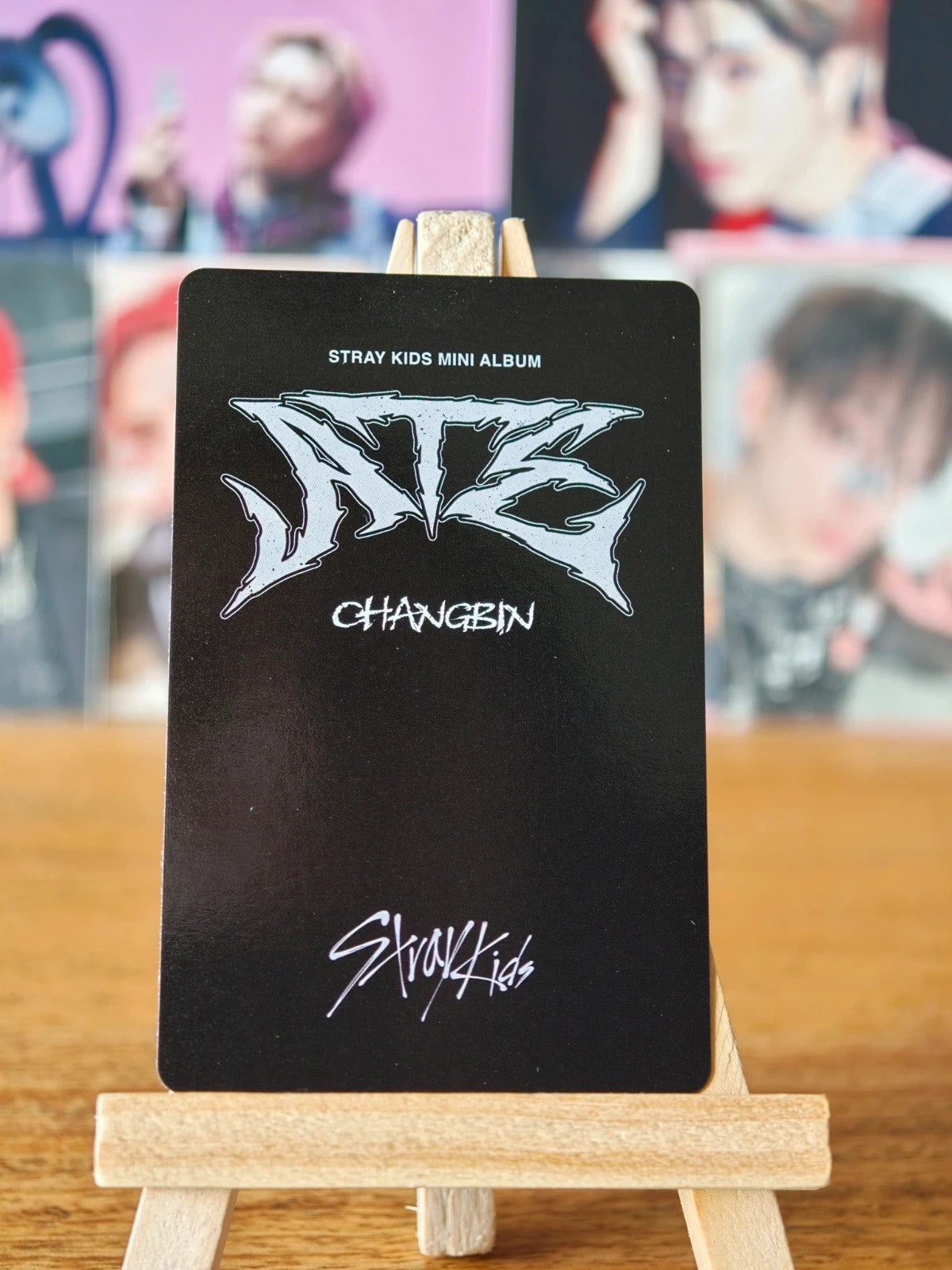 Stray Kids Changbin ATE Photocard (NEMO A Set Card) — reverse