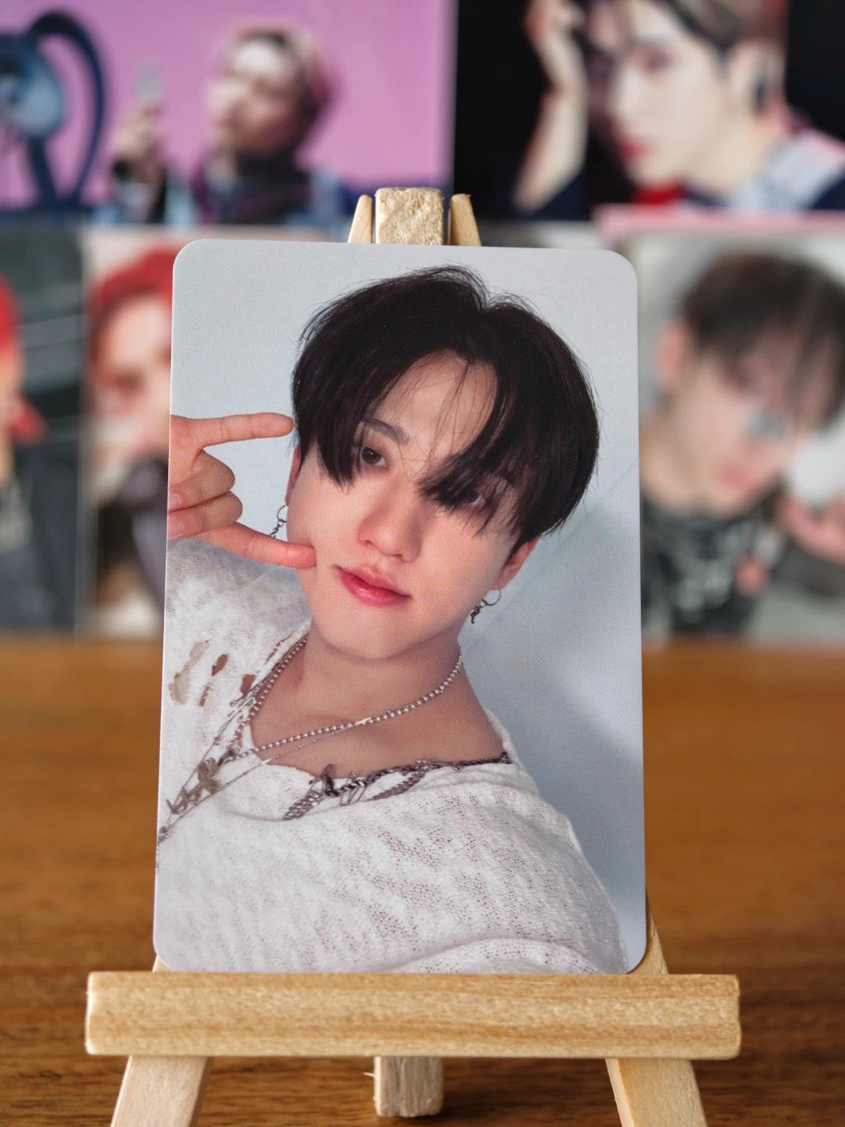 Stray Kids Changbin ROCK-STAR Photocard (Double-sided) — portrait side