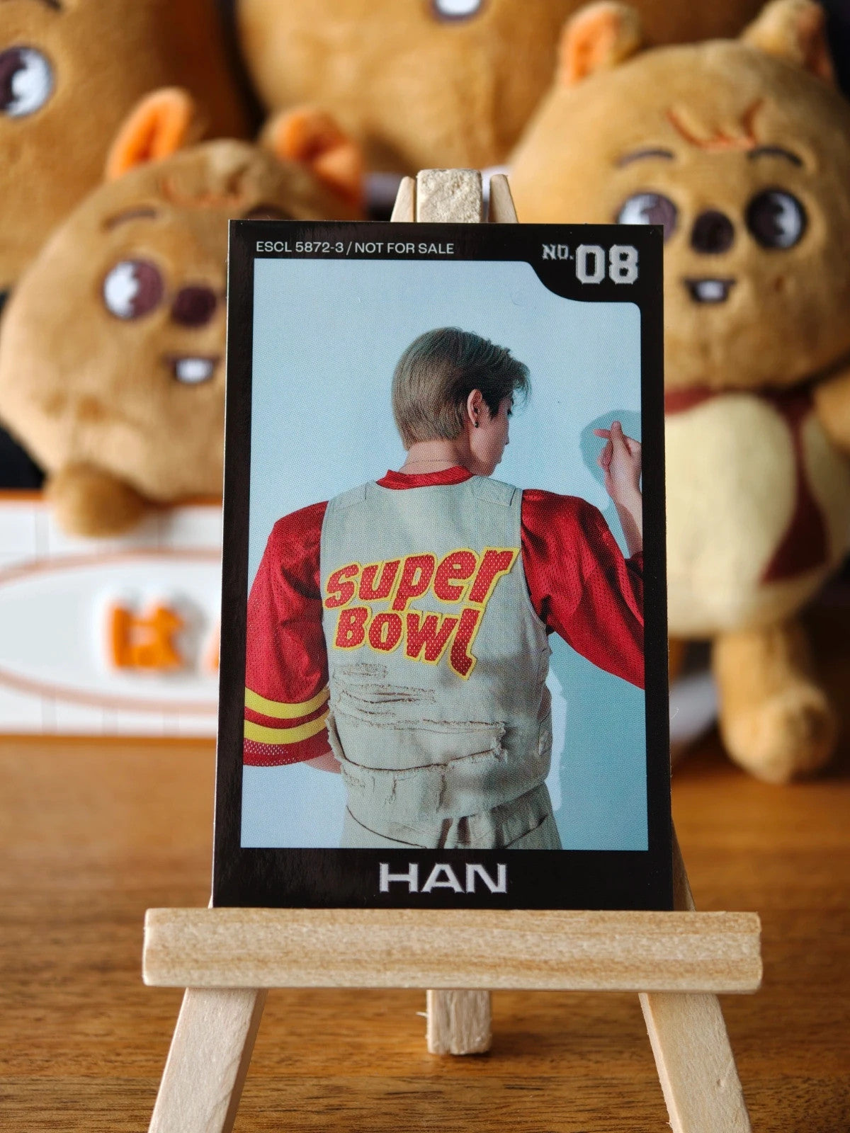 Stray Kids Han Social Path / Super Bowl Photo Sticker (Limited B Ver.) — photo sticker front