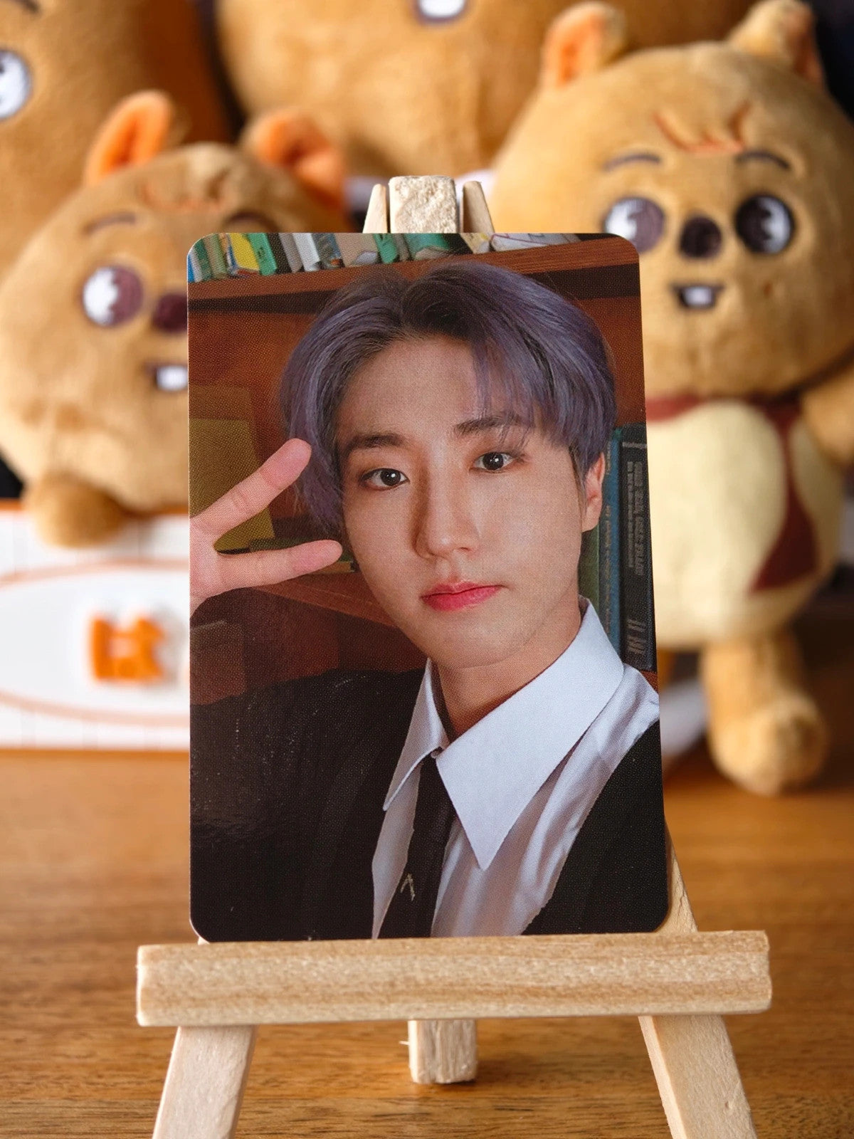 Stray Kids Han NACIFIC Photocard (Round 22 Final Story) — front view