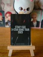Stray Kids Hyunjin 5-STAR Dome Tour 2023 Photocard (Limited Blu-ray) — reverse