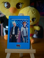 Stray Kids Felix & I.N SKZ TOY WORLD Polaroid-style Unit Photocard (Polaroid Set B) — front