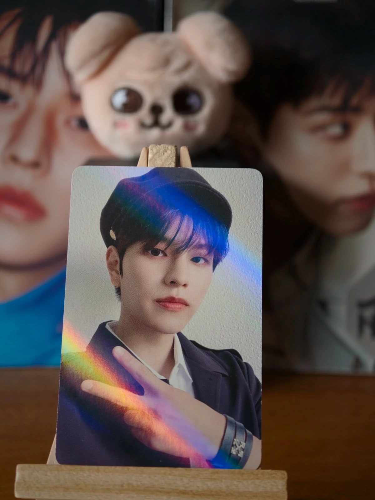 Stray Kids Seungmin MAXIDENT Photocard (Withmuu Holographic POB) — front