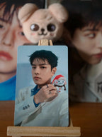 Stray Kids Seungmin GIANT Photocard (Fanclub Double-sided, B Design) — second portrait side
