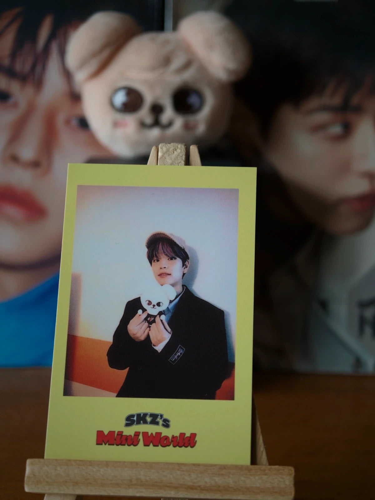Stray Kids Seungmin SKZ’s Mini World Photocard (Polaroid-style Pre-order Benefit) — front view