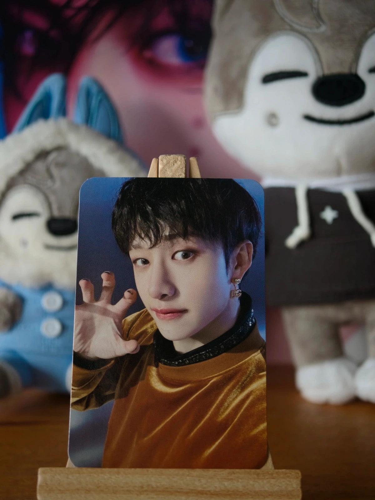 Stray Kids Bang Chan 5-STAR Photocard (JYP SHOP POB) — front