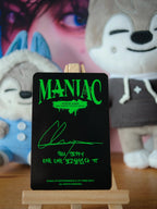 Stray Kids Bang Chan MANIAC in Seoul Photocard (Random Photocard) — reverse