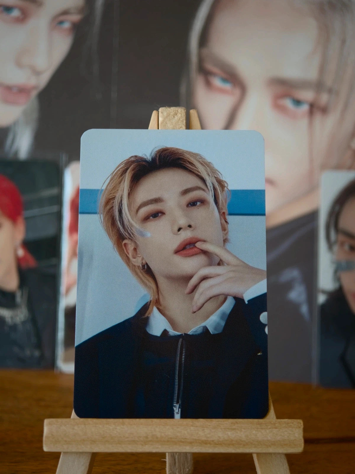 Stray Kids Hyunjin PILOT : FOR ★★★★★ Photocard (Box Tape Inclusion) — front