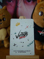 Stray Kids Han THE VICTORY Photocard — THE VICTORY reverse design