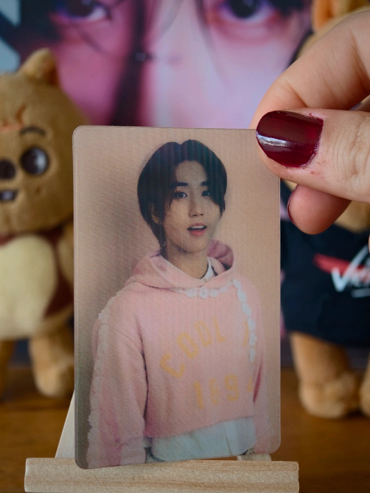 Stray Kids Han Air-ful Lenticular Photocard (2024 Japan Season’s Greetings - Lenticular Kit Inclusion) — front design