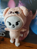 Stray Kids SKZOO Leebit Plush Keyring (TOY WORLD, PuppyM Suit) — additional view