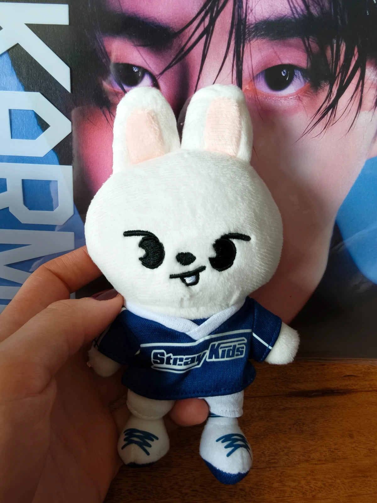 Stray Kids SKZOO Leebit Plush Bag Charm (JYP JAPAN POPUP STORE 2024) — front view