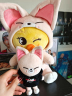 Stray Kids SKZOO BbokAri Plush (TOY WORLD, FoxI.Ny Suit) — additional view